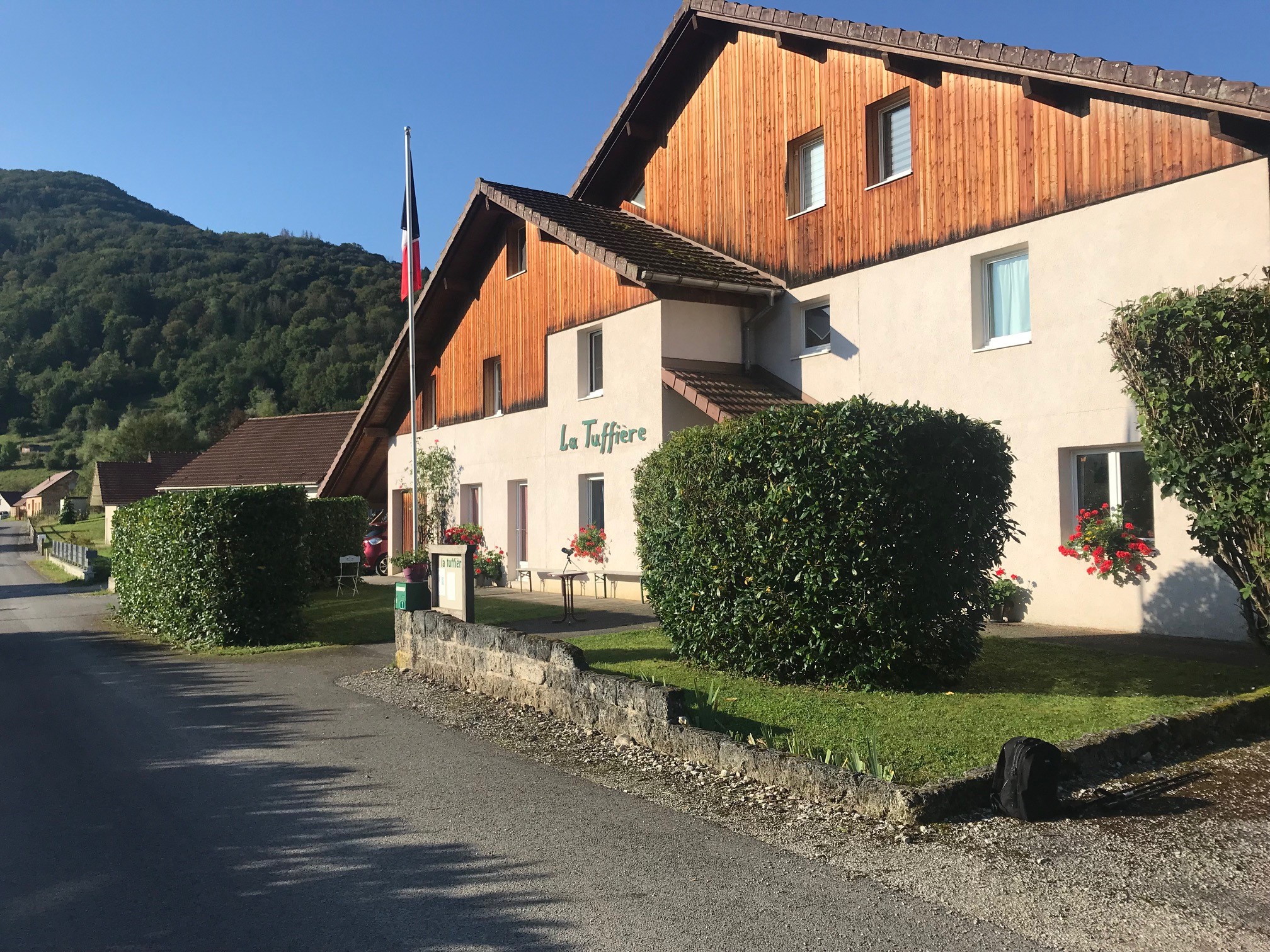 Façade du gîte